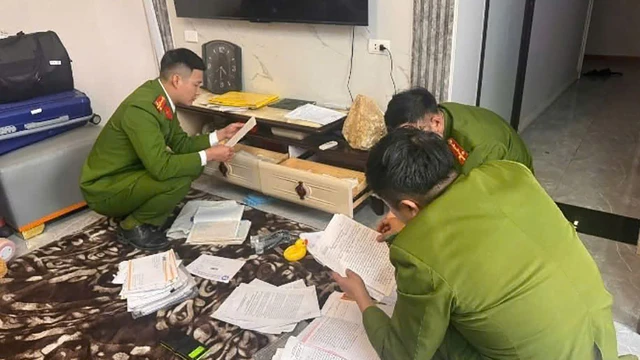 Thông tin về các đối tượng bị truy tố